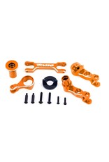 Traxxas TRA7746-ORNG STEERING BELLCRANKS ALUM ORNG