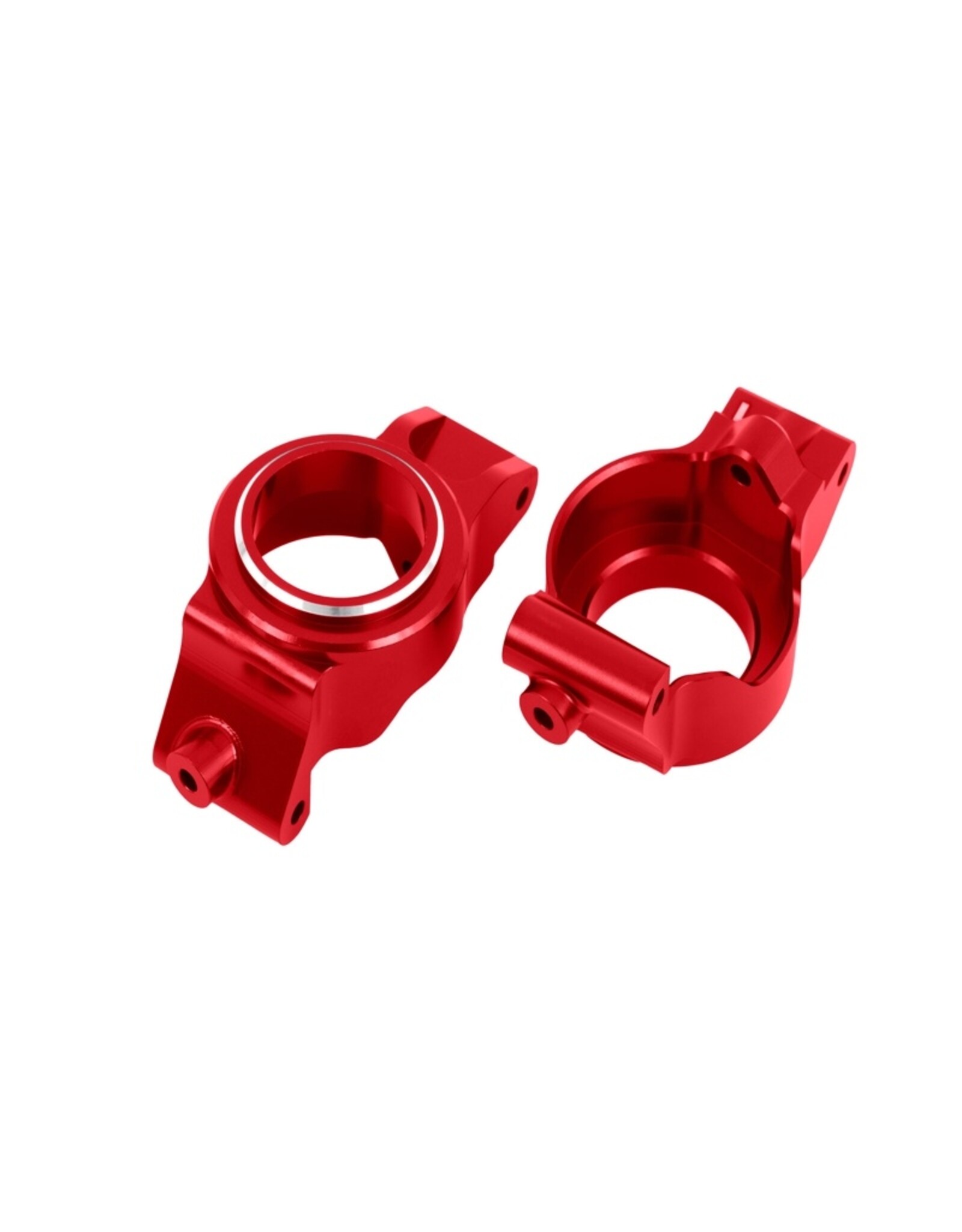 Traxxas TRA7832-RED  CASTER BLOCKS ALUM RED