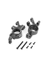 Traxxas TRA7836-GRAY  STEERING BLOCKS ALUM GRAY