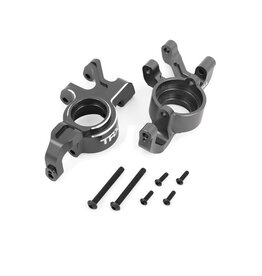Traxxas TRA7836-GRAY  STEERING BLOCKS ALUM GRAY