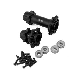 treal TLHTPROMOTOMX-01 Promoto CNC Aluminum Front & Rear Hub Set (Black)