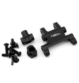 treal TLHTPROMOTOMX-104 CNC Aluminum Front Suspension Mount Set (Black)