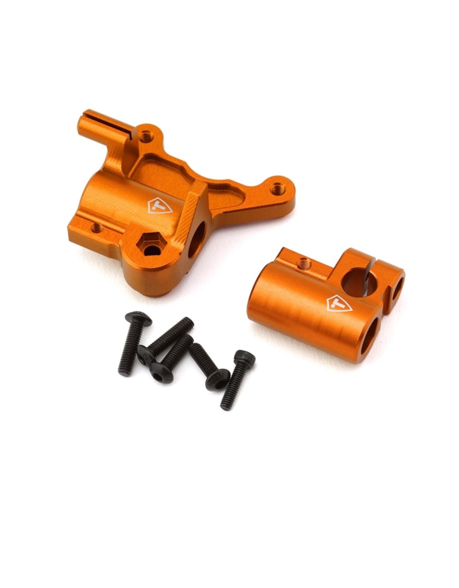 treal TLHTPROMOTOMX-47 Promoto CNC Aluminum Fork Lug Set (Orange)