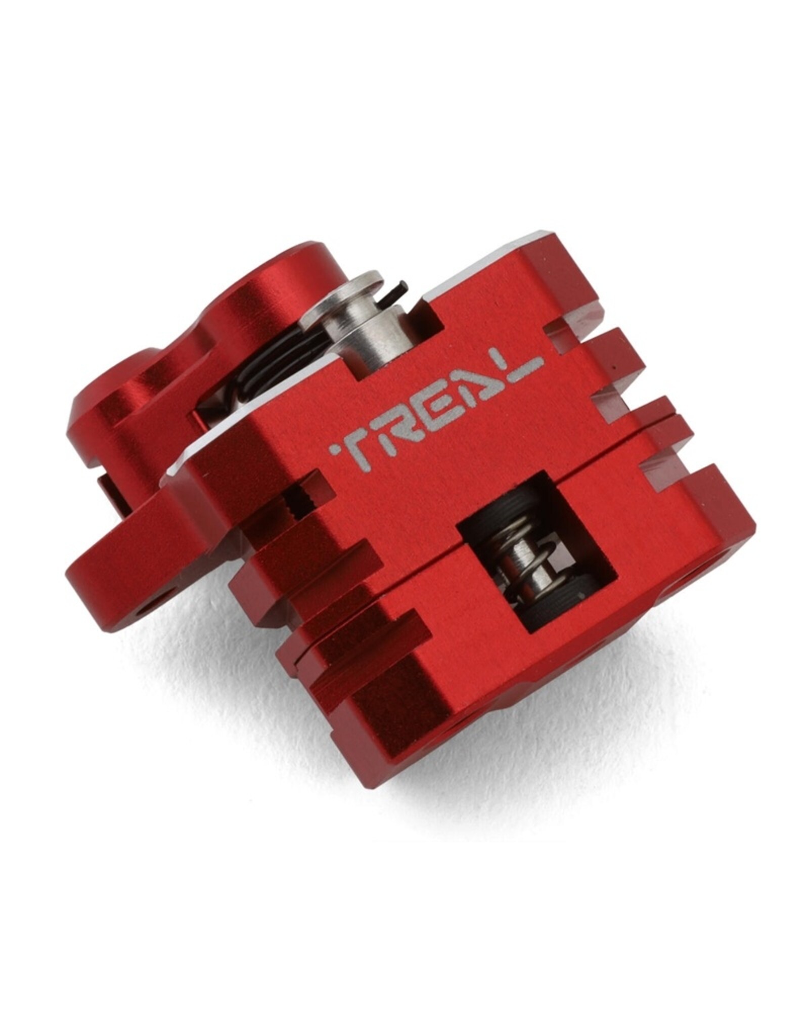 treal TLHTPROMOTOMX-84 CNC Aluminum Front Brake Caliper w/Pads (Red)