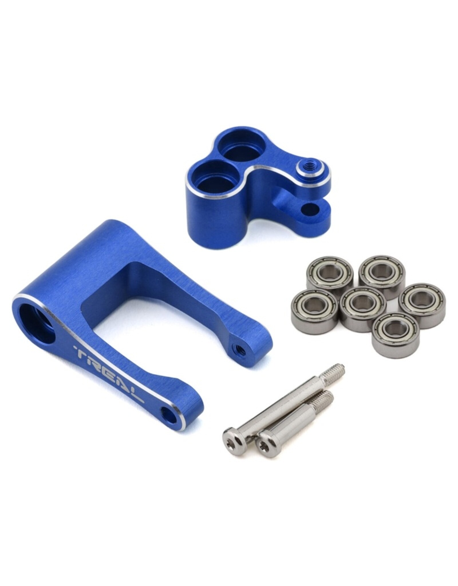 treal TLHTPROMOTOMX-20 CNC Aluminum Suspension Linkage Set (Blue)