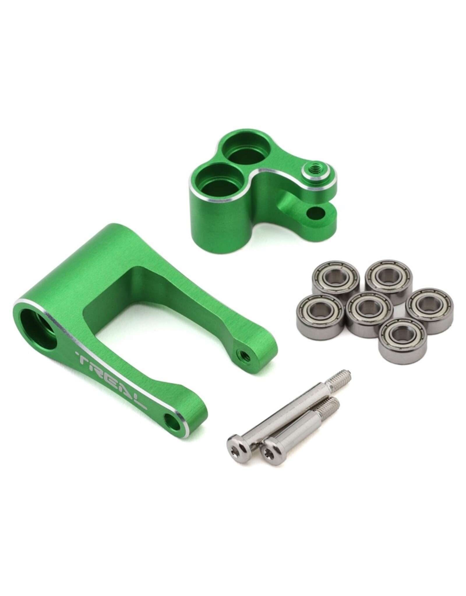 treal TLHTPROMOTOMX-21 CNC Aluminum Suspension Linkage Set (Green)