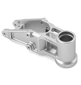 treal TLHTPROMOTOMX-67 Promoto MX CNC Aluminum Front Bulkhead (Silver)