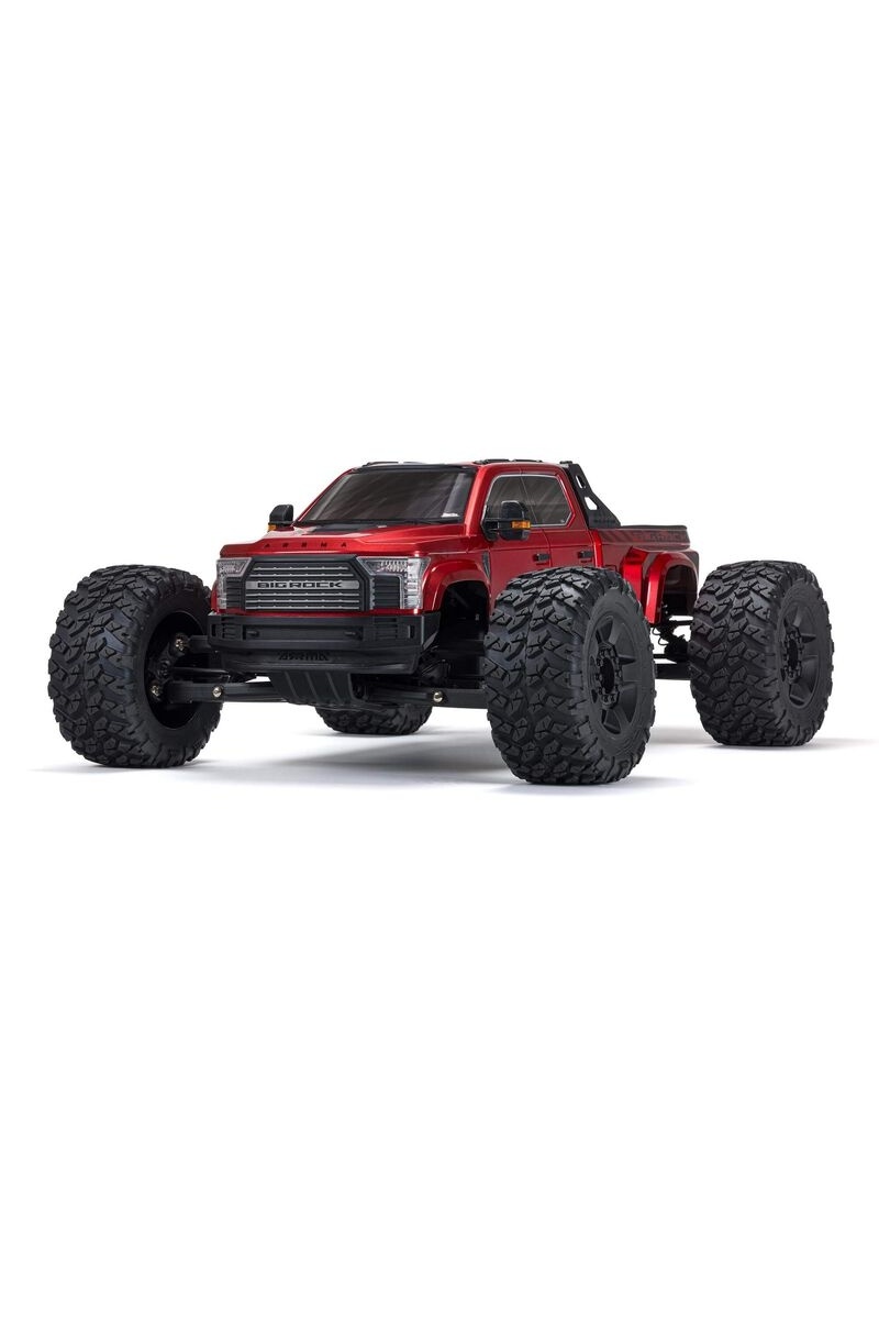ARA7612T2 BIG ROCK 6S 4WD BLX 1/7 Monster Truck RTR Red