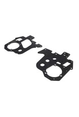 Losi LOS361000 Carbon Chassis Plate Set: PM-MX