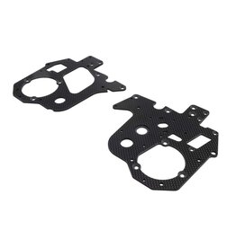 Losi LOS361000 Carbon Chassis Plate Set: PM-MX