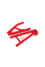Traxxas TRA8634R Suspension arms, red, rear (left), heavy duty, adjustable wheelbase (upper (1)/ lower (1))