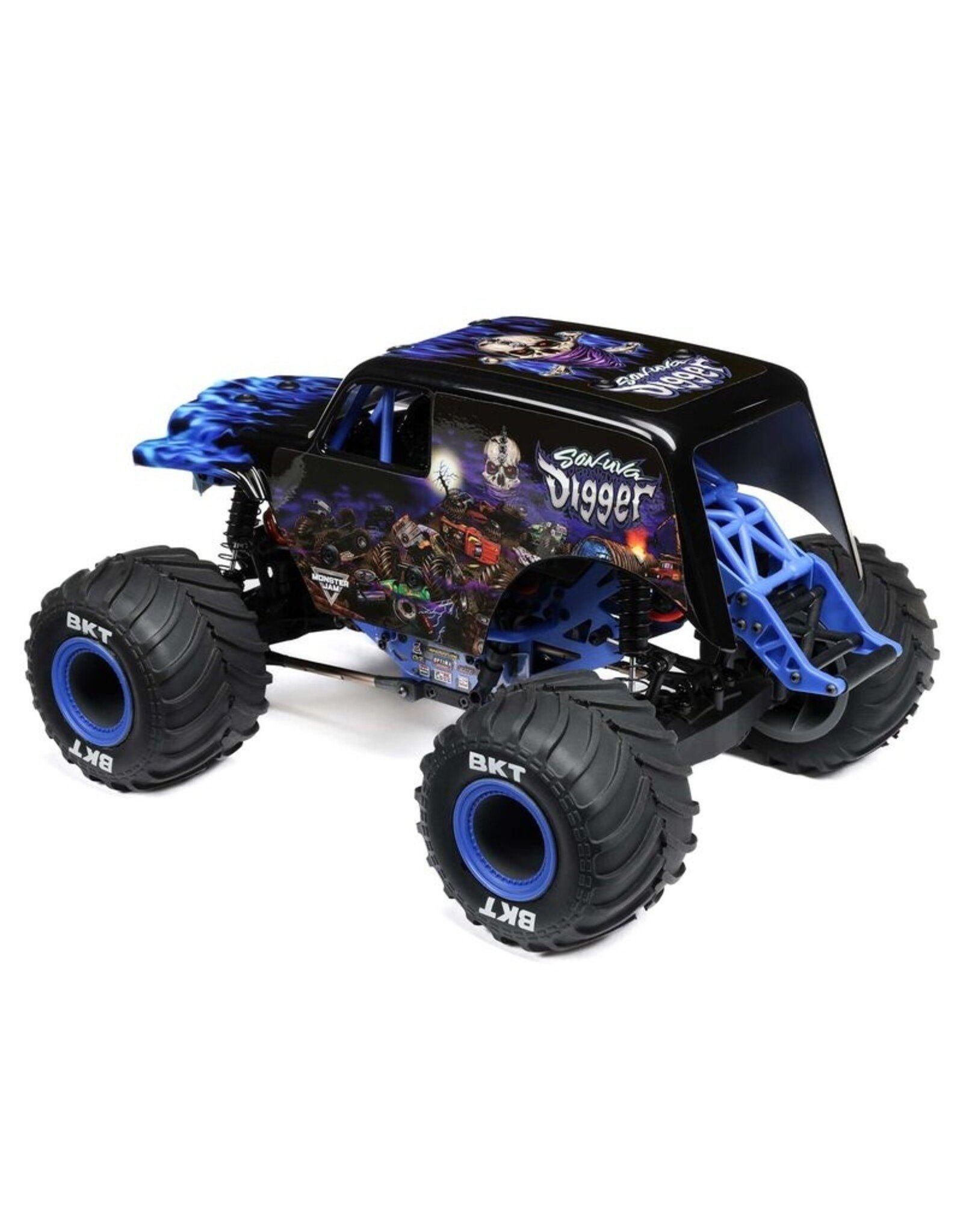 Losi LOS01026T2  1/18 Mini LMT 4WD Son Uva Digger Monster Truck Brushed RTR