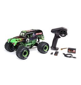 Losi LOS01026T1 1/18 Mini LMT 4WD Grave Digger Monster Truck Brushed RTR