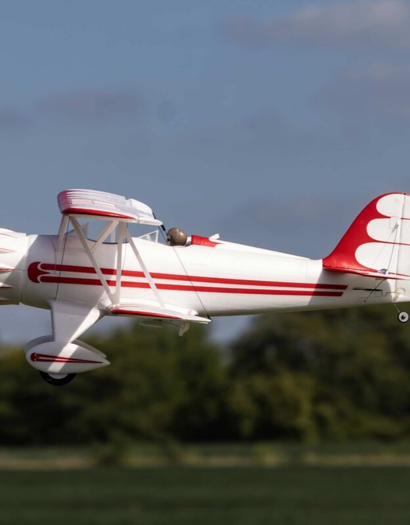 eflite EFLU53550 UMX WACO, White BNF Basic with AS3X & SAFE