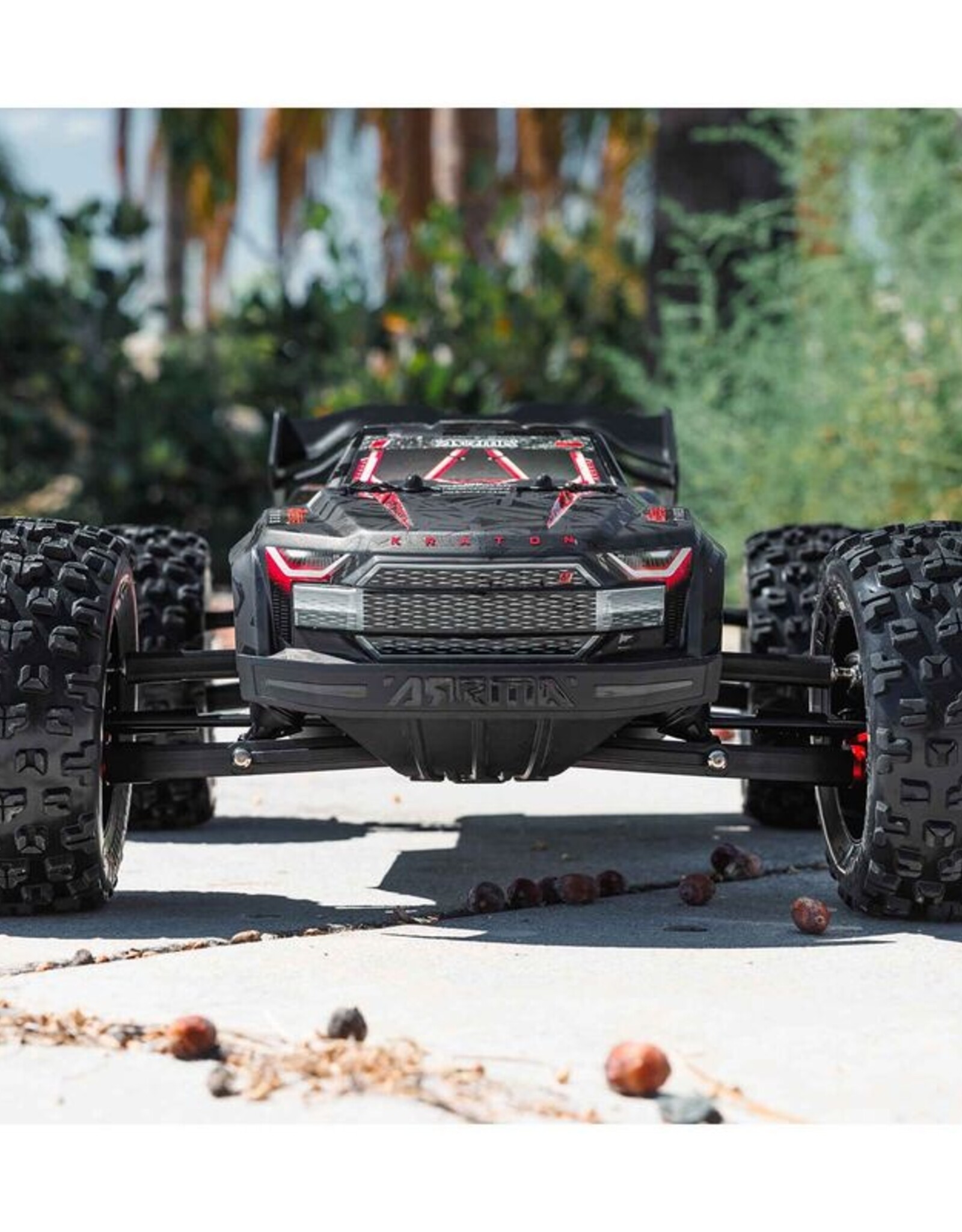 Arrma ARA8708T1 1/8 KRATON 6S BLX 4X4 EXtreme Bash Speed Monster Truck RTR, Black