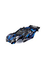 Traxxas TRA6749-BLUE  BODY RUSTLER 4X4 ULT BLUE