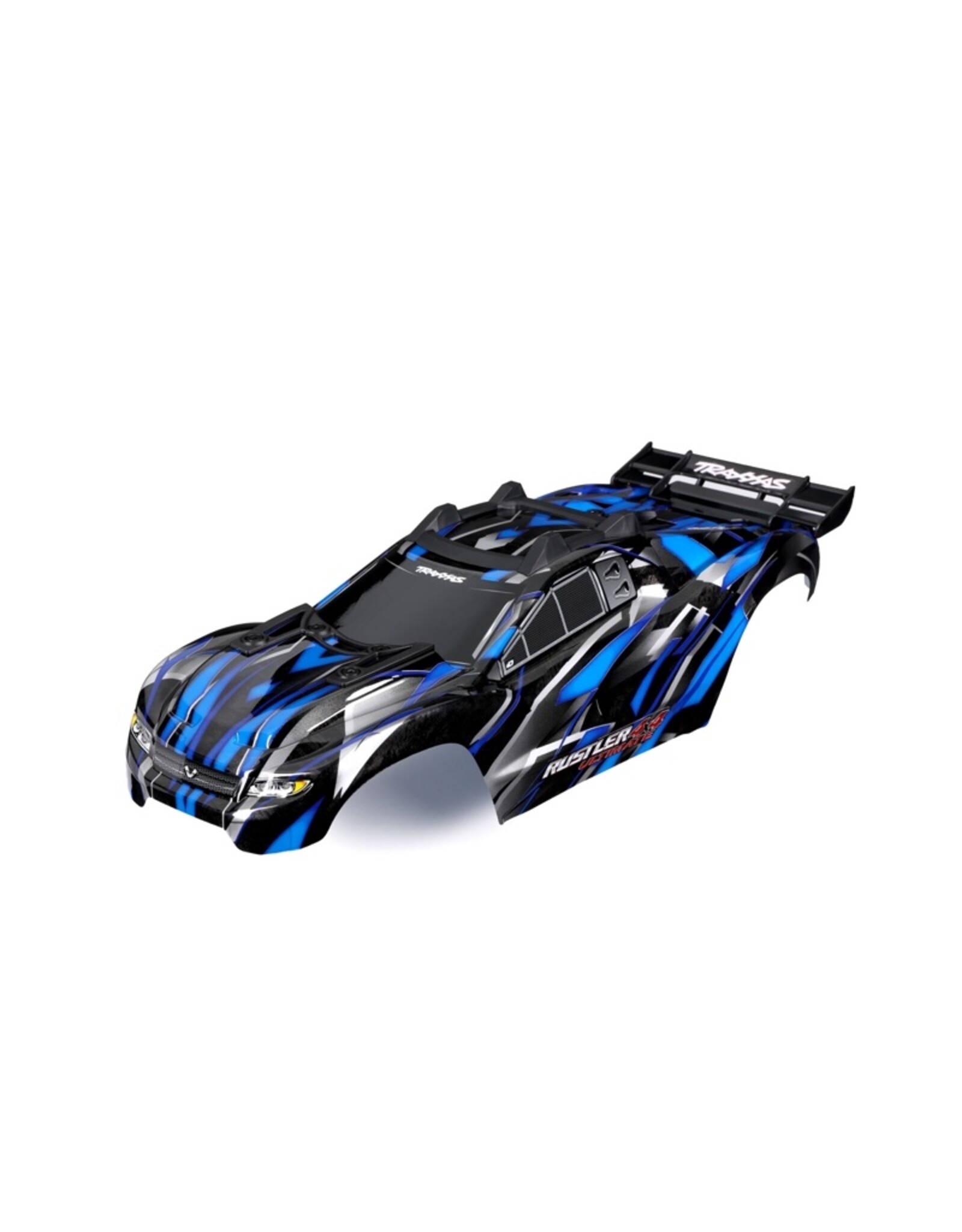 Traxxas TRA6749-BLUE  BODY RUSTLER 4X4 ULT BLUE