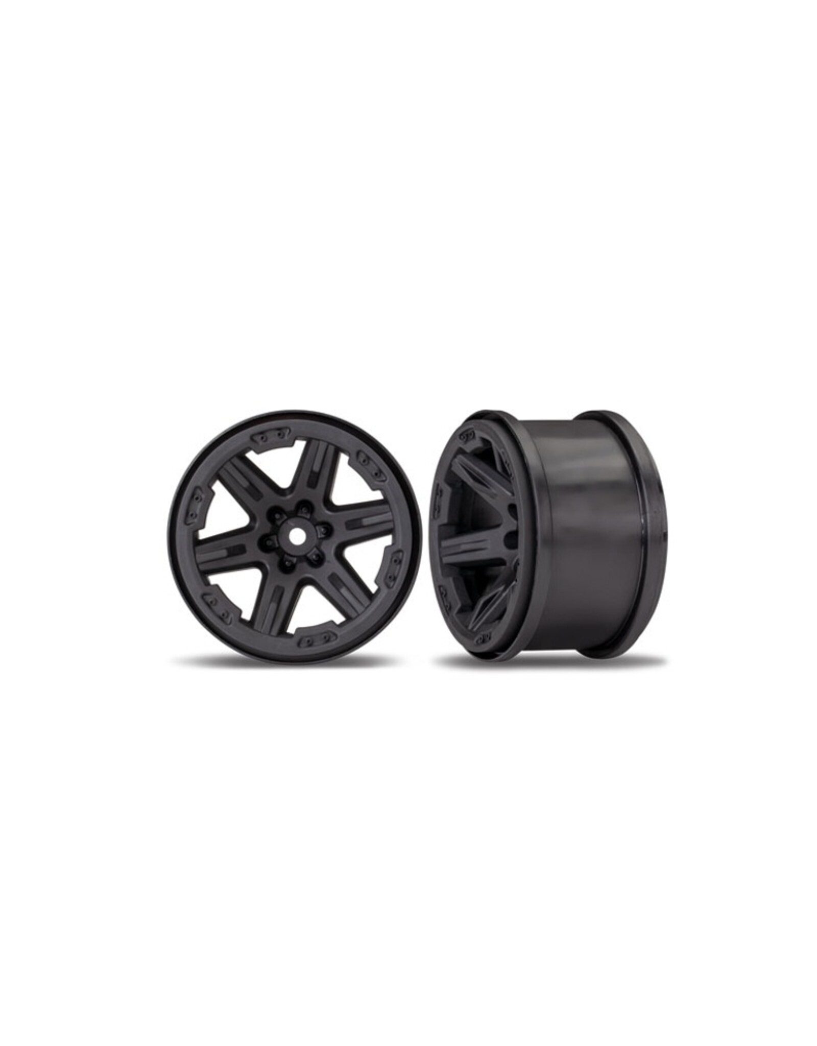 Traxxas TRA6772  WHEELS RXT BLK 2.8