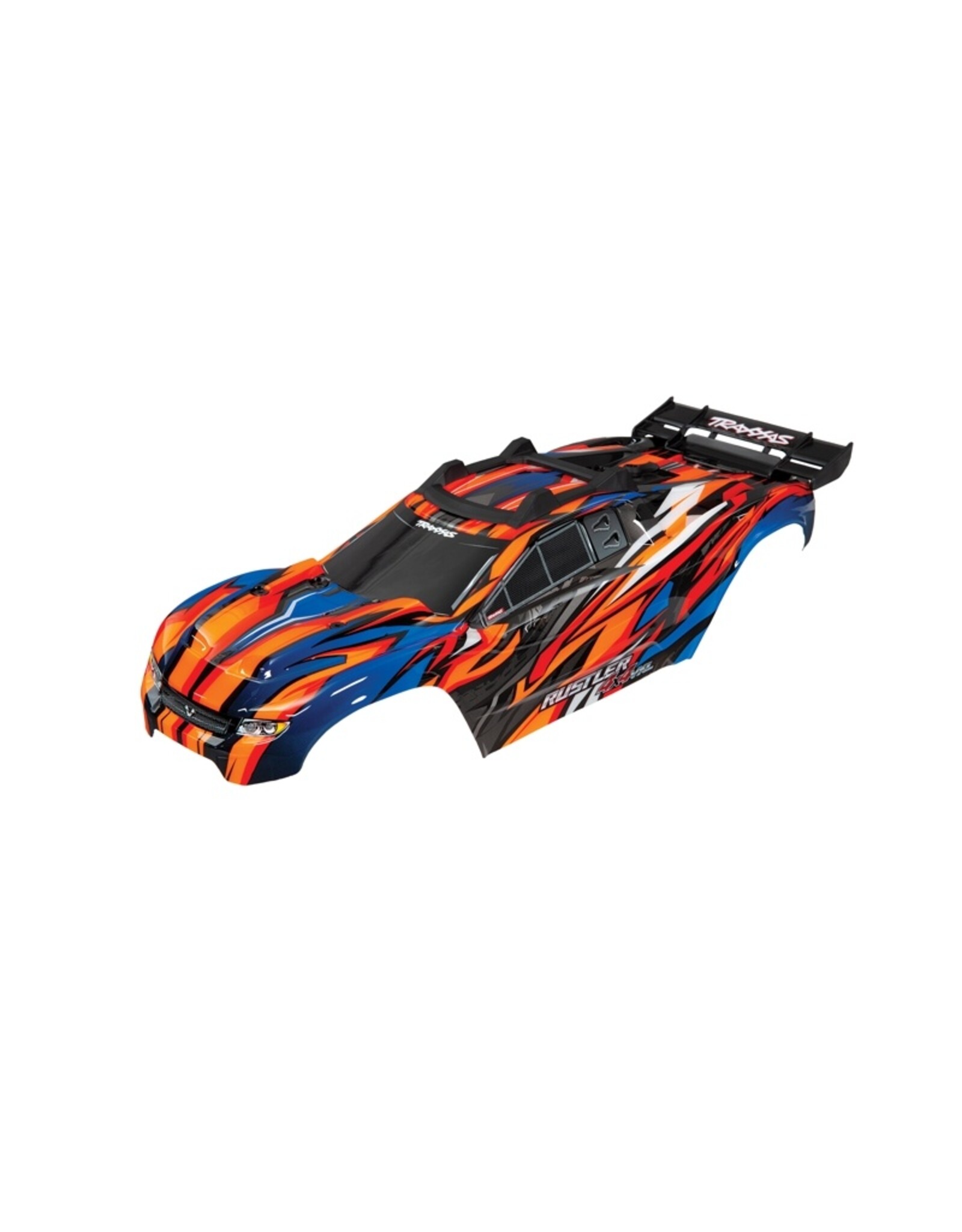 Traxxas TRA6717T BODY RUSTLER 4X4 VXL ORANGE