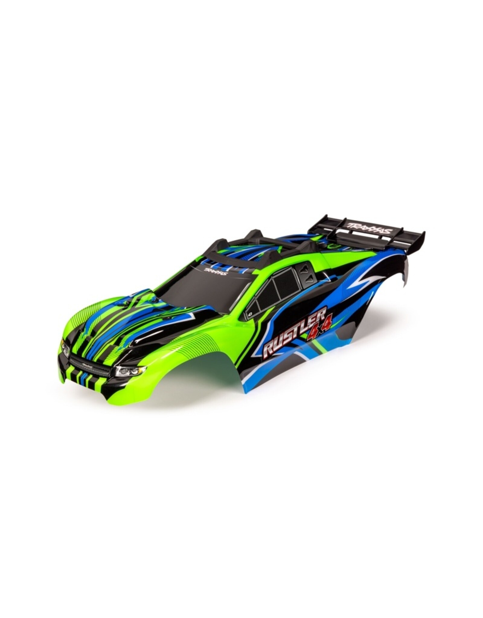 Traxxas TRA6734G  RUSTLER 4X4 VXL, BODY, GRN