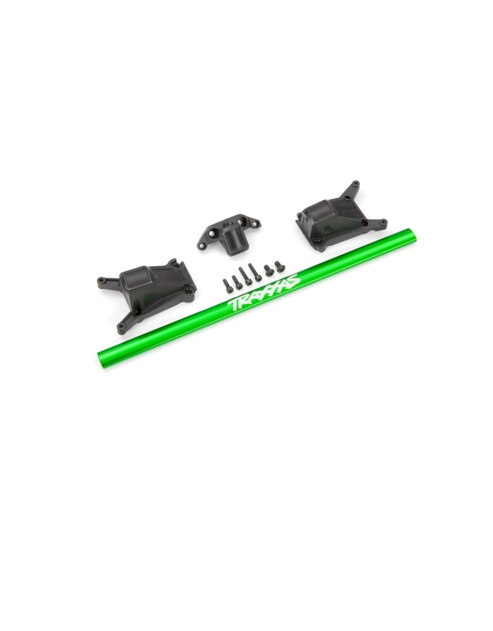 Traxxas TRA6730G - Chassis brace kit, green (fits Rustler® 4X4 or Slash 4X4 models equipped with Low-CG chassis)