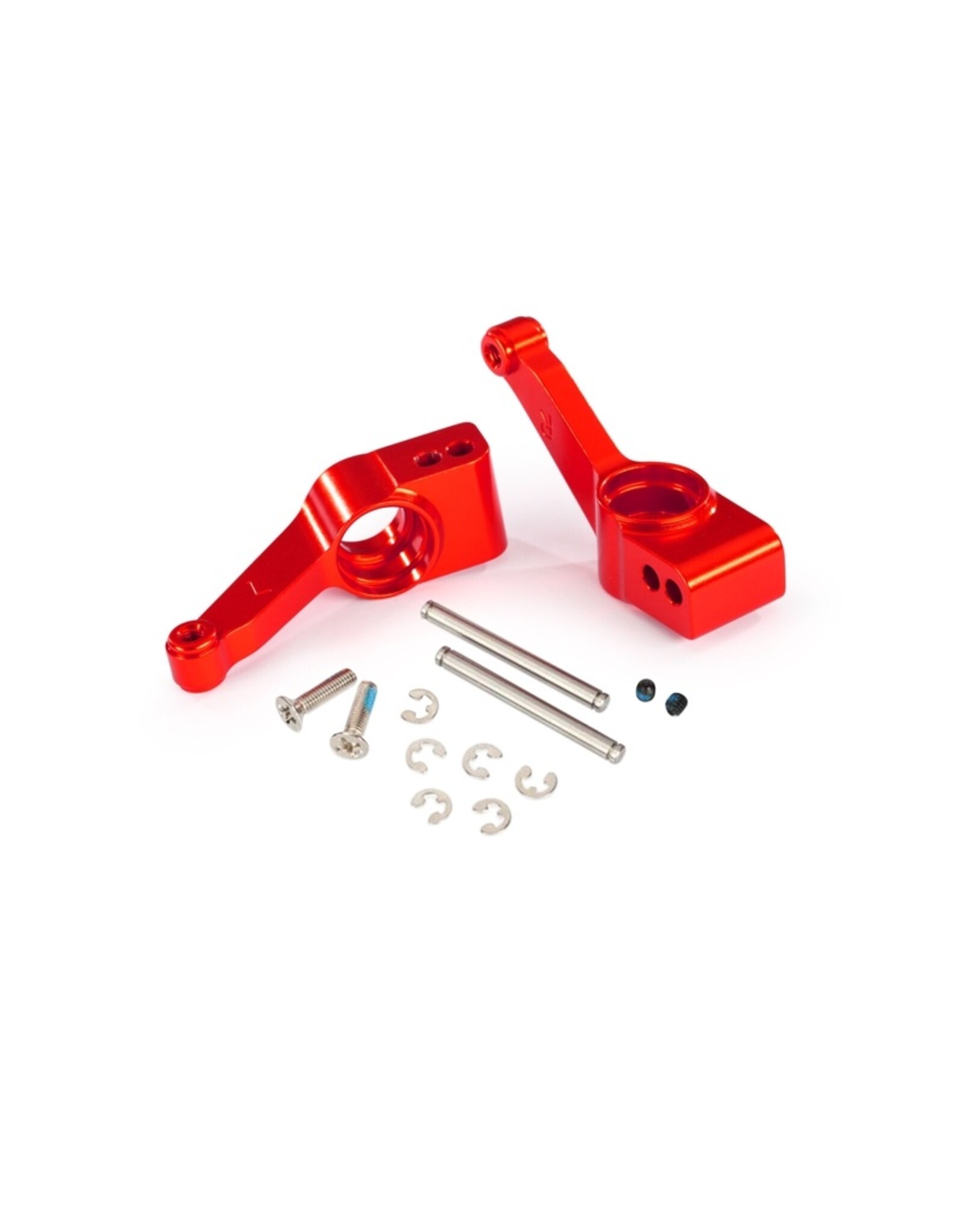 Traxxas TRA1952A Carriers Stub Axle Red Anodized Rear (2)