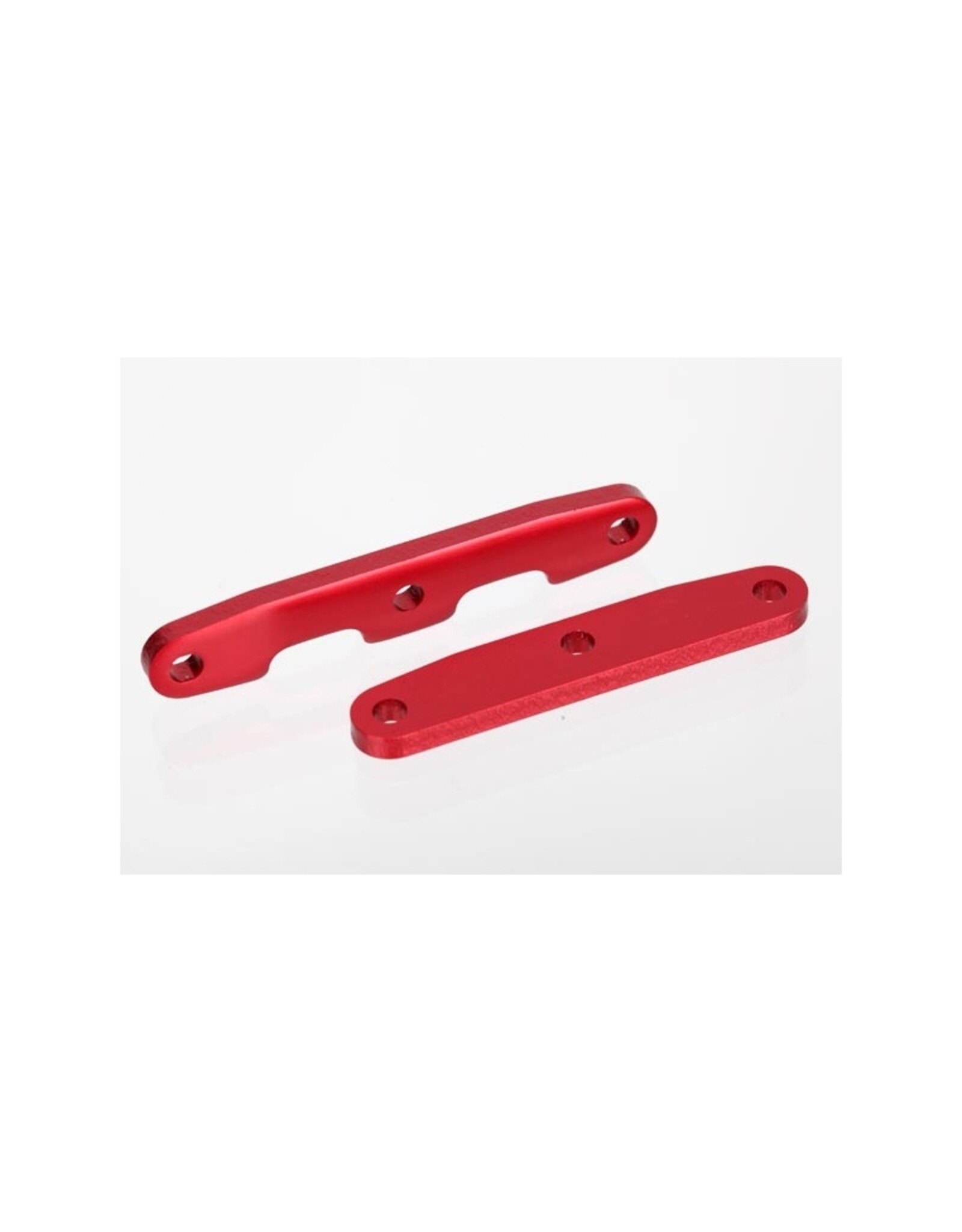 Traxxas TRA6823R Bulkhead Tie Bars Front/Rear Aluminum Red-Anodize