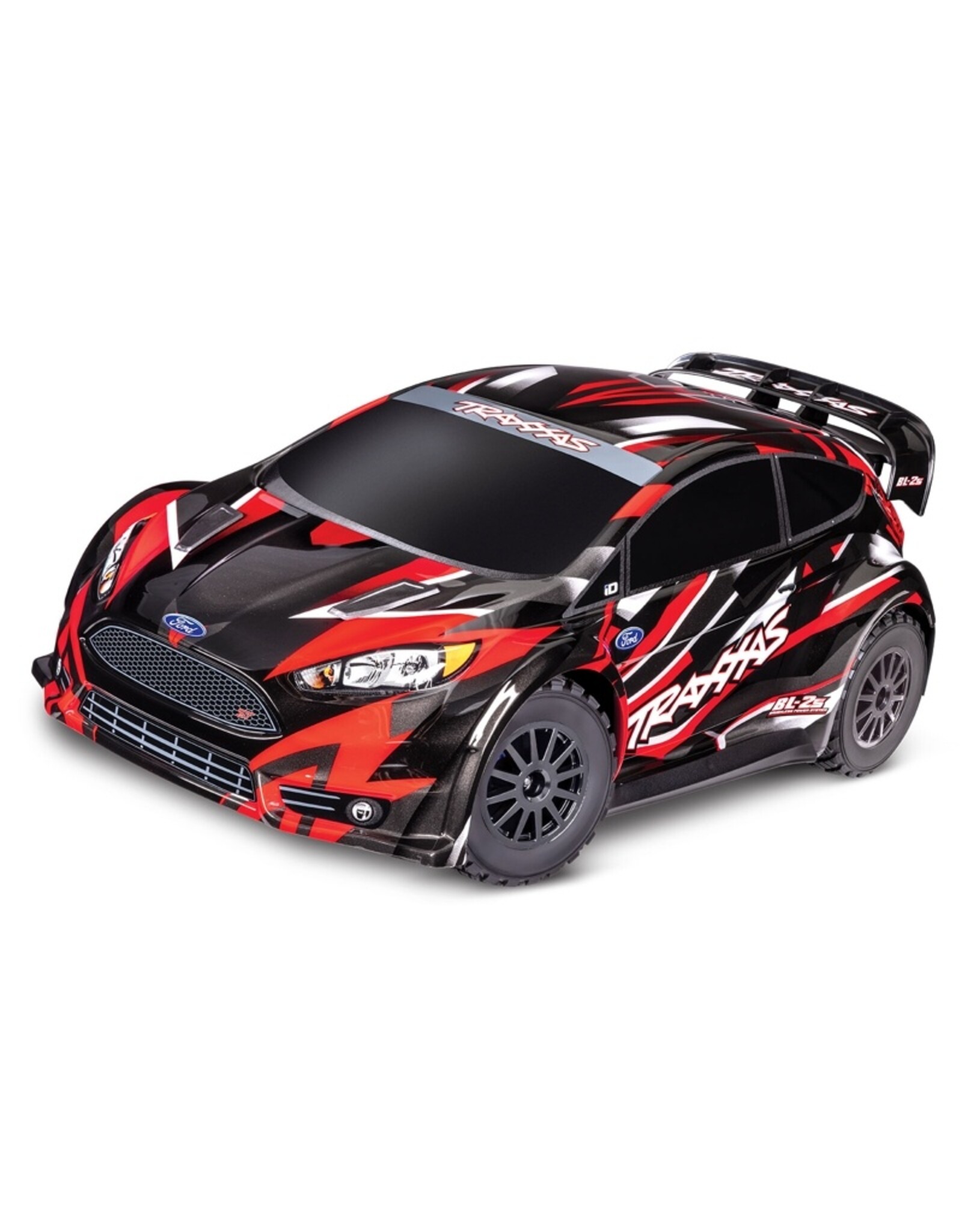 Traxxas TRA74154-4 Ford Fiesta ST Rally BL-2s RED