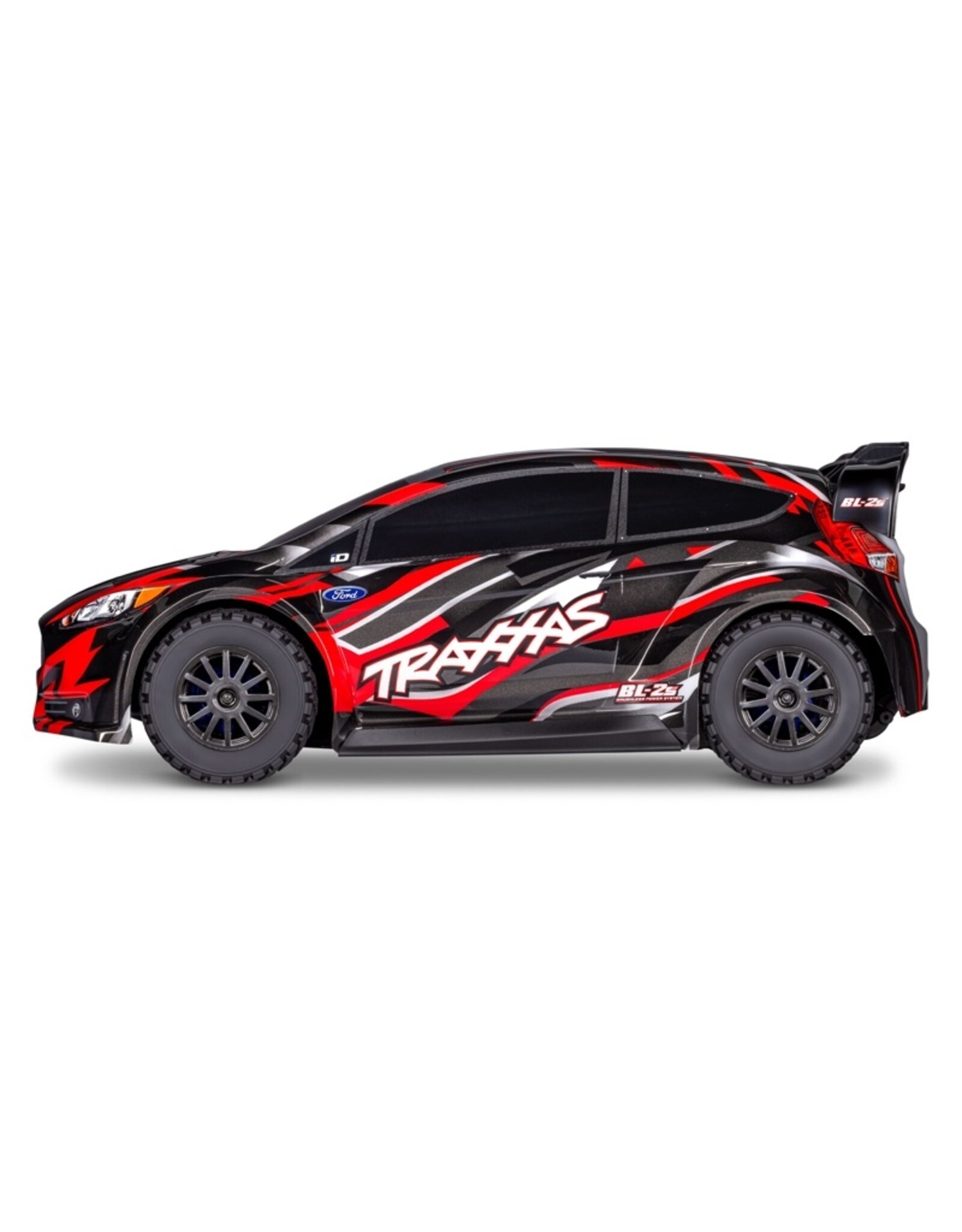 Traxxas TRA74154-4 Ford Fiesta ST Rally BL-2s RED