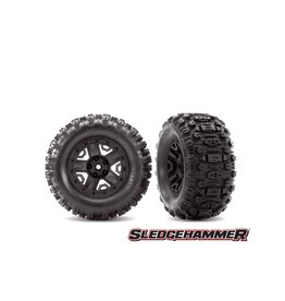 Traxxas TRA6792  T&W BLK 2.8/SLEDGEHAMMER WHEEL