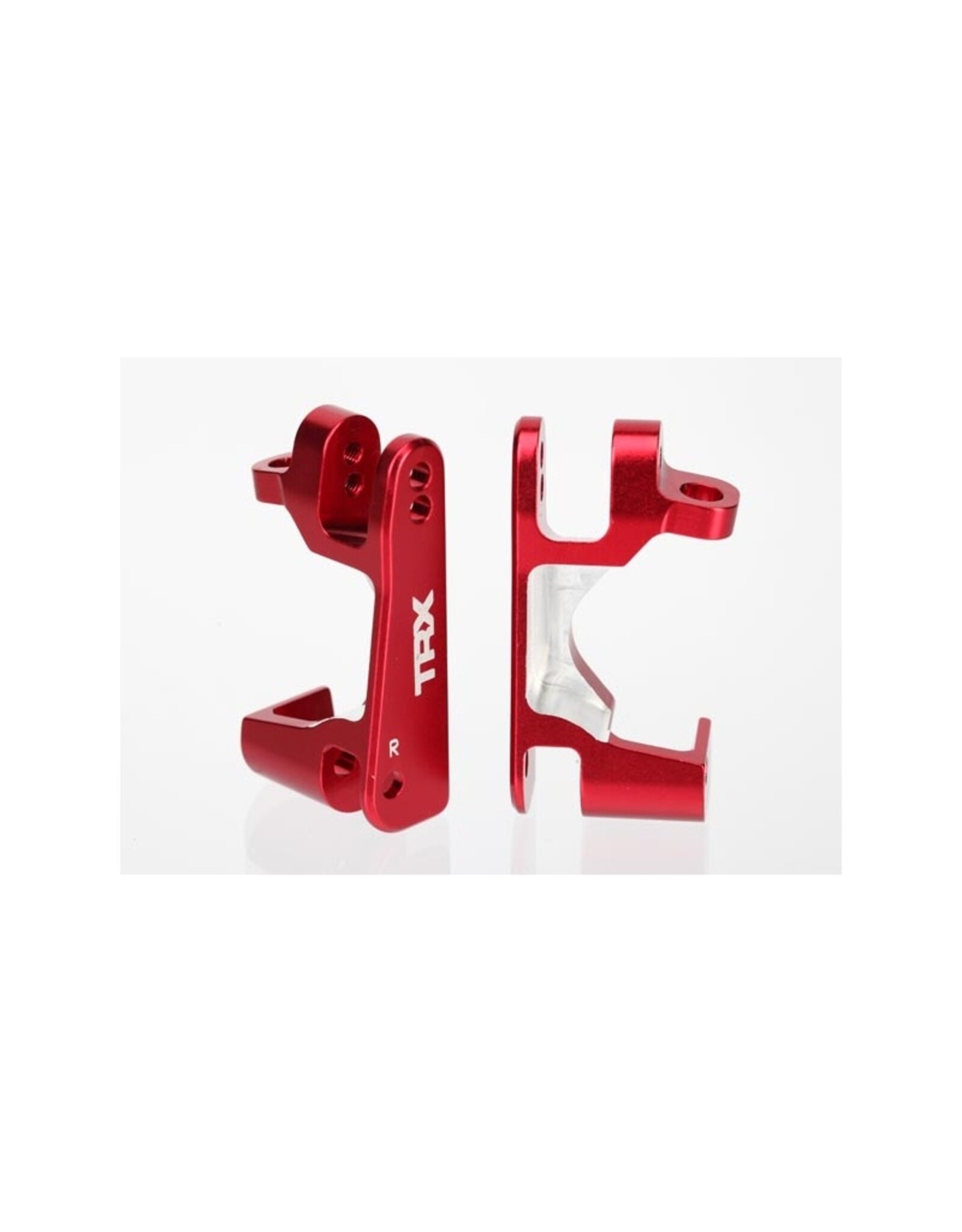 Traxxas TRA6832R Caster Blocks Alum Lt/Rt Red-Anodized