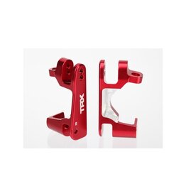 Traxxas TRA6832R Caster Blocks Alum Lt/Rt Red-Anodized