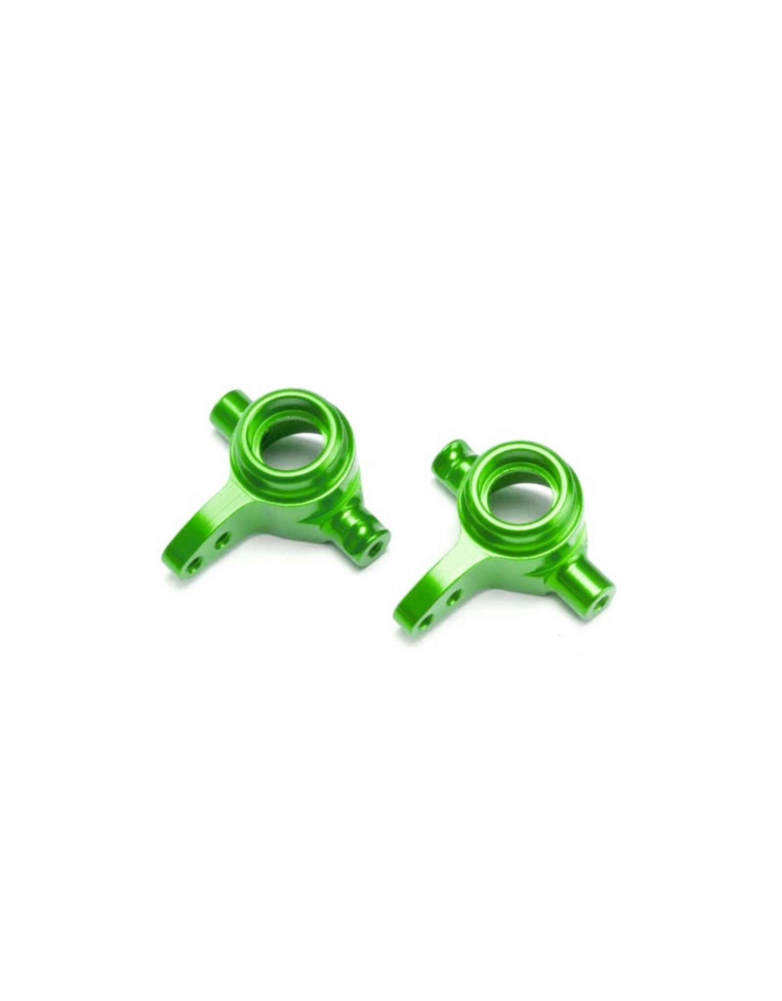 Traxxas TRA6837G - Steering blocks, 6061-T6 aluminum (green-anodized), left & right
