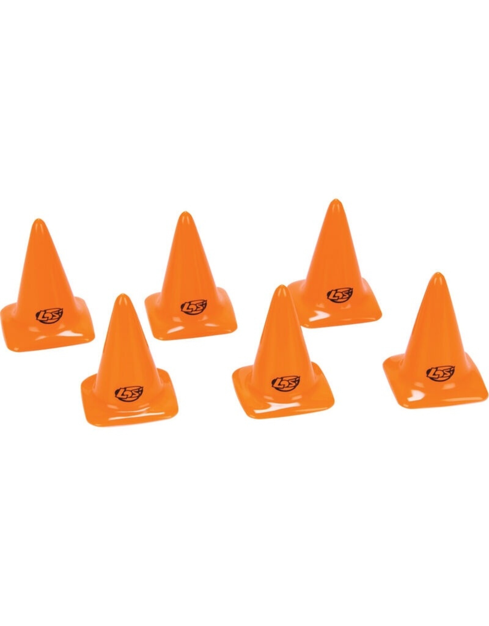 Losi LOSB1107 Course/Track Cones, Orange 2.75 (6): Mini LMT
