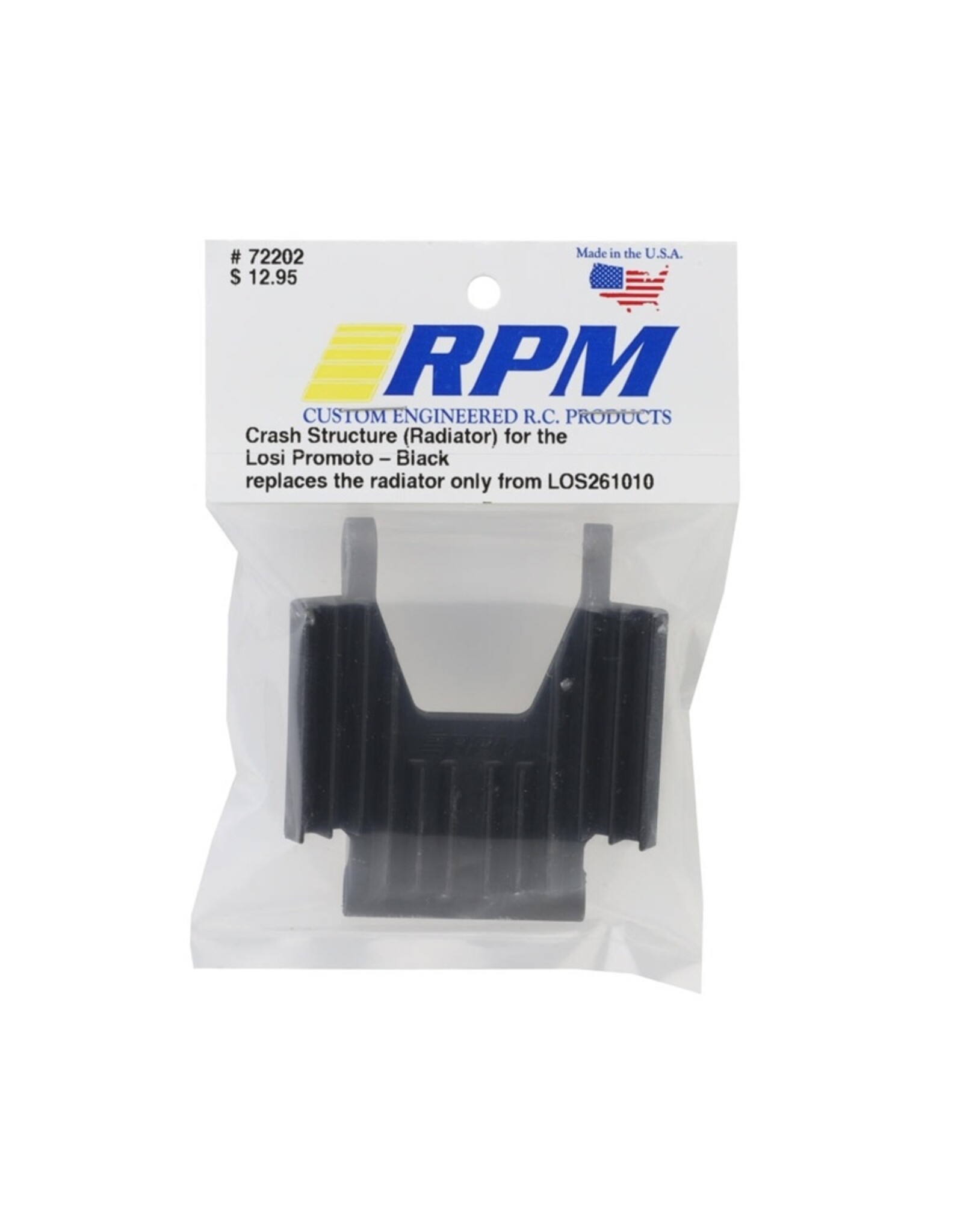 RPM RPM72202 Losi Promoto MX Crash Structure (Black)