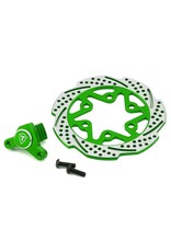 treal TLHTPROMOTOMX-118 Promoto MX Aluminum Rear Brake Disc Caliper (Green)