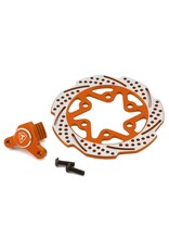 treal TLHTPROMOTOMX-119 Promoto MX Aluminum Rear Brake Disc Caliper (Orange)