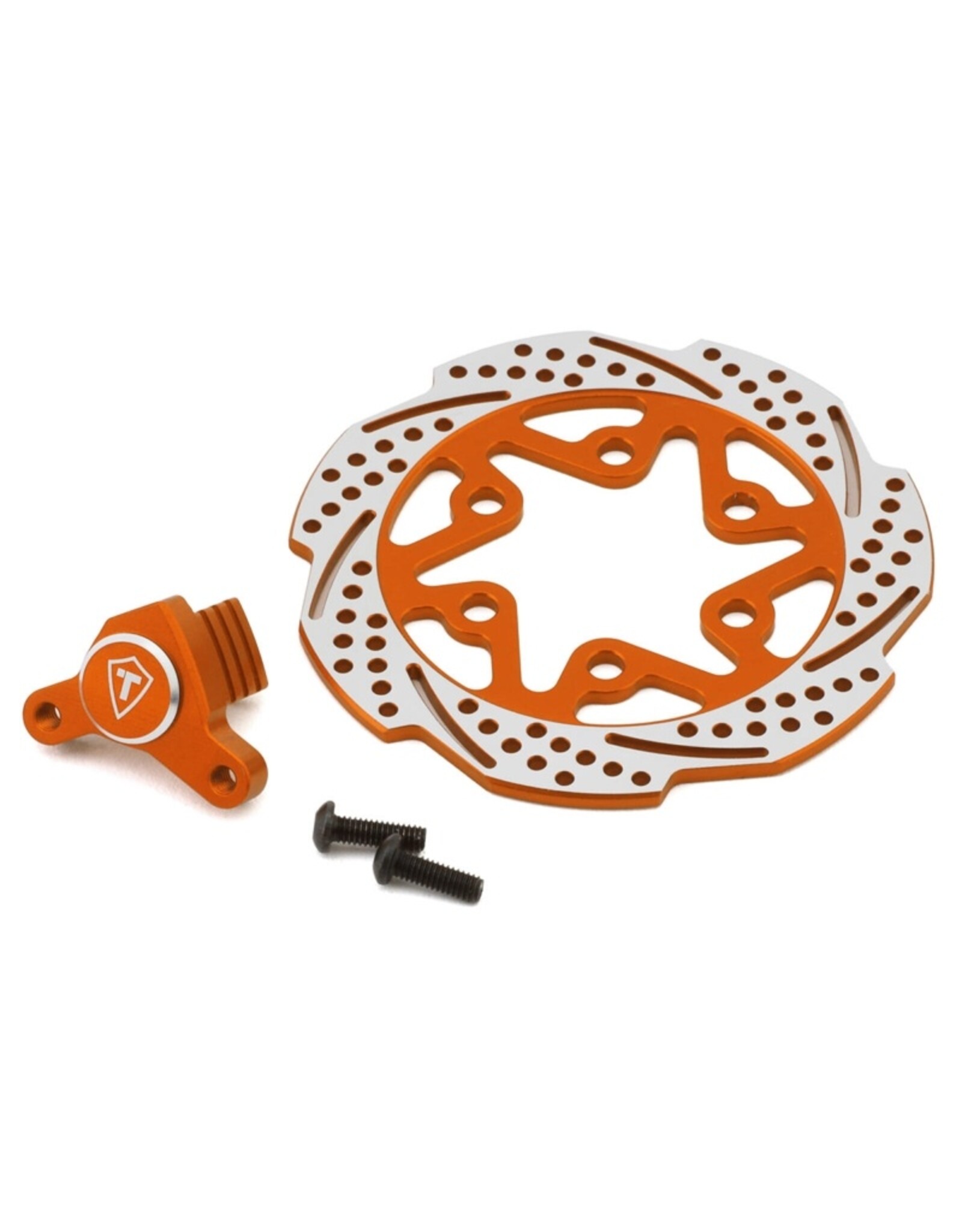 treal TLHTPROMOTOMX-119 Promoto MX Aluminum Rear Brake Disc Caliper (Orange)