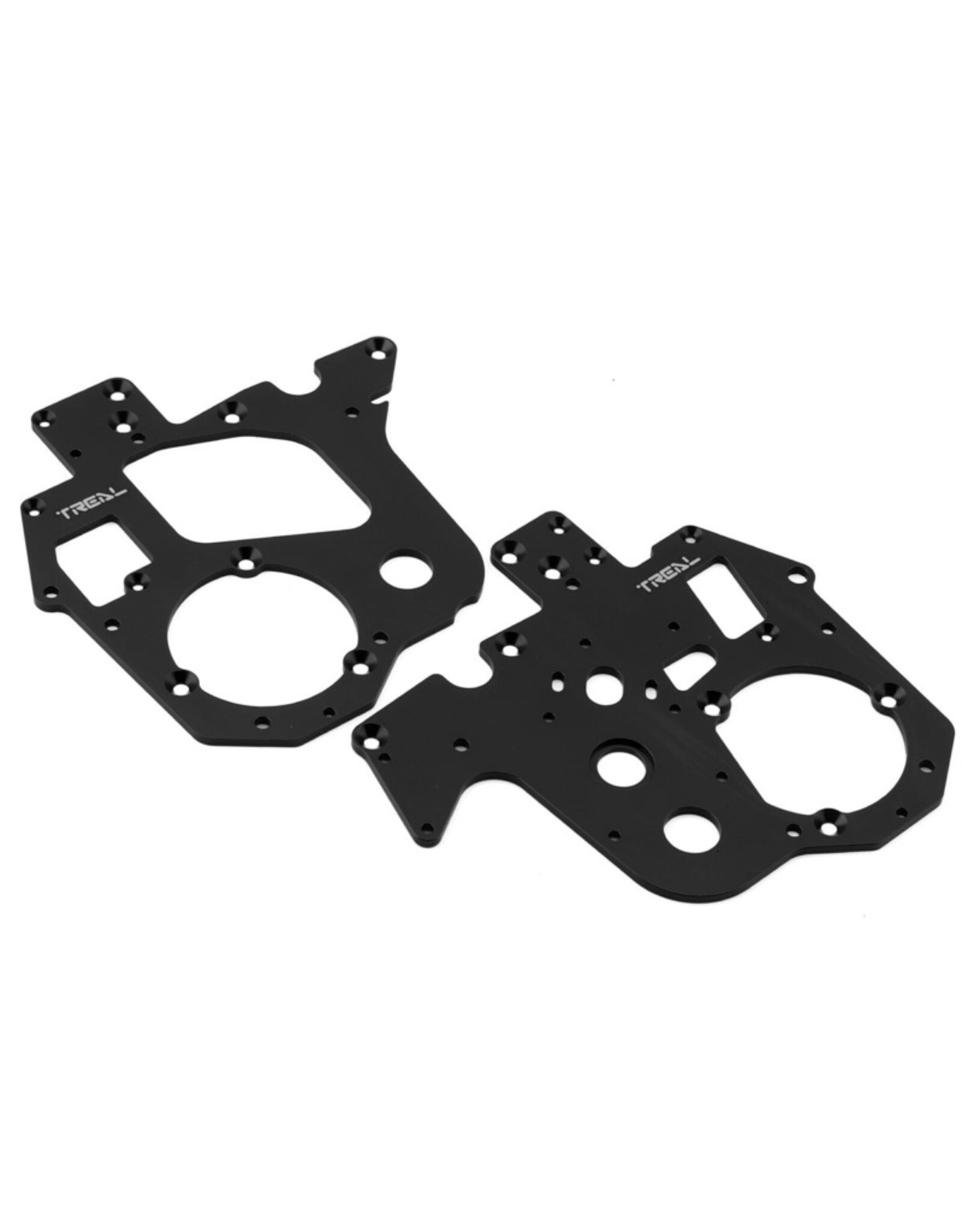 treal TLHTPROMOTOMX-155 Promoto MX Aluminum Chassis Plates (Black) (2)