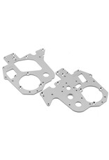 treal TLHTPROMOTOMX-161 Promoto MX Aluminum Chassis Plates (Silver) (2)