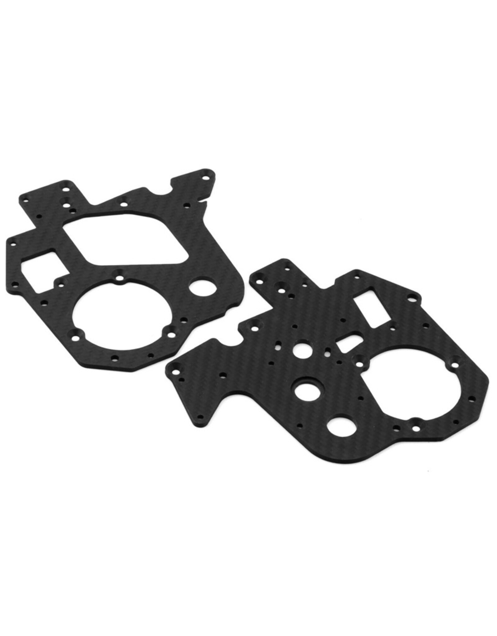 treal TLHTPROMOTOMX-162 Promoto MX Carbon Fiber Chassis Plates (2)
