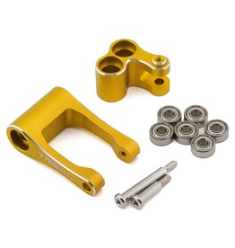 treal TLHTPROMOTOMX-202 CNC Aluminum Suspension Linkage Set (Gold)