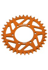 treal TLHTPROMOTOMX-128  CNC Aluminum Rear Sprocket (Orange) (36T)