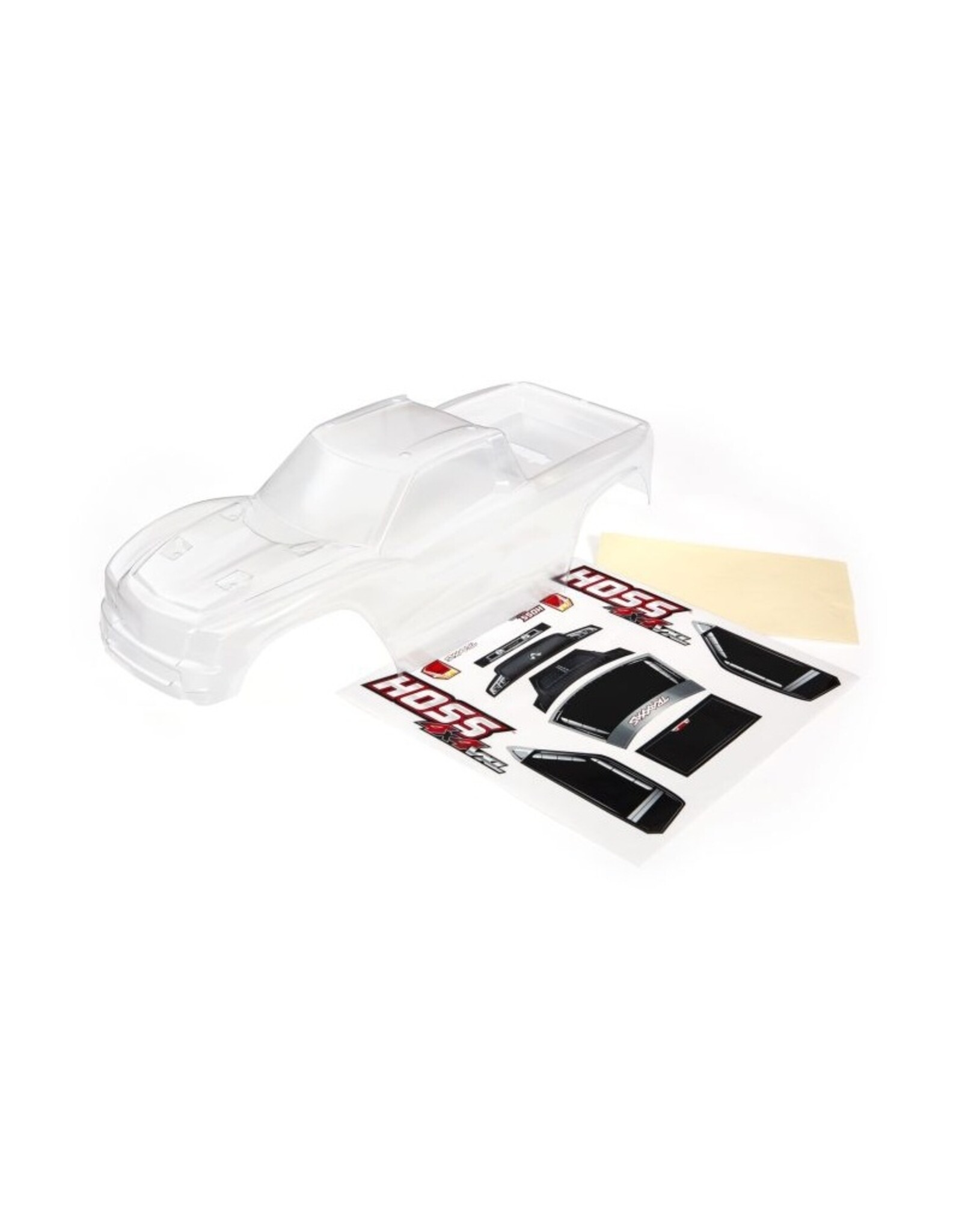 Traxxas TRA9011 BODY HOSS 4X4 CLEAR