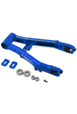 treal TLHTPROMOTOMX-204 Adjustable CNC Aluminum Swingarm (Blue)