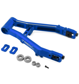 treal TLHTPROMOTOMX-204 Adjustable CNC Aluminum Swingarm (Blue)