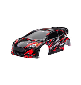 Traxxas TRA7418-RED  BODY FORD FIESTA ST RALLY BL RED