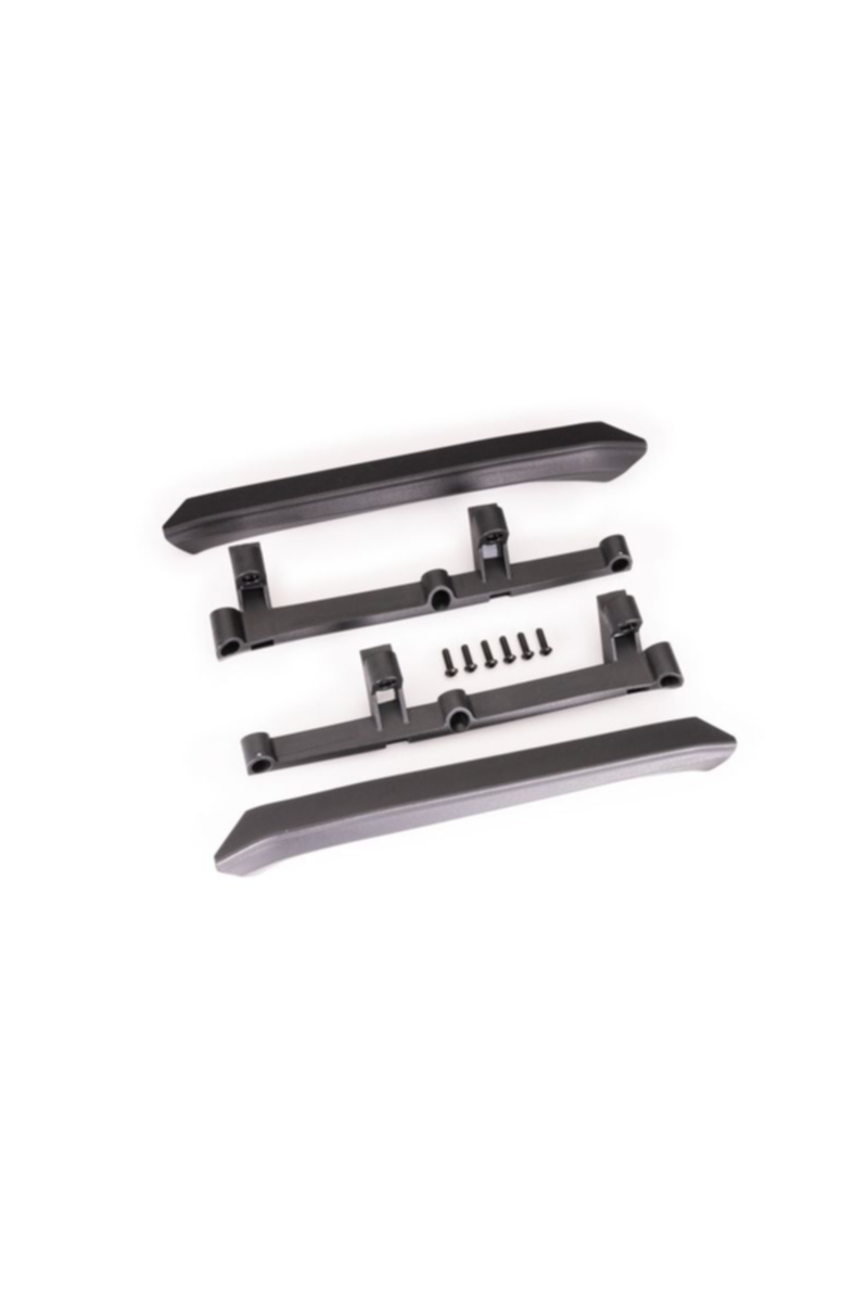 TRA7419 SIDE TRIM L&R/RETAINERS FITS 7412 BODY - HobbyQuarters