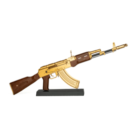 Goat Guns GG-AKGOLD AK47 Model - Gold 1:3 Scale Minature