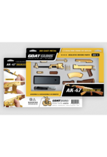 Goat Guns GG-AKGOLD AK47 Model - Gold 1:3 Scale Minature
